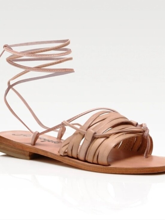 Free People Shoes - 🇺🇸 4th of July Free People Cami Huarache Wrap-Around Sandals 36.5 EU Women